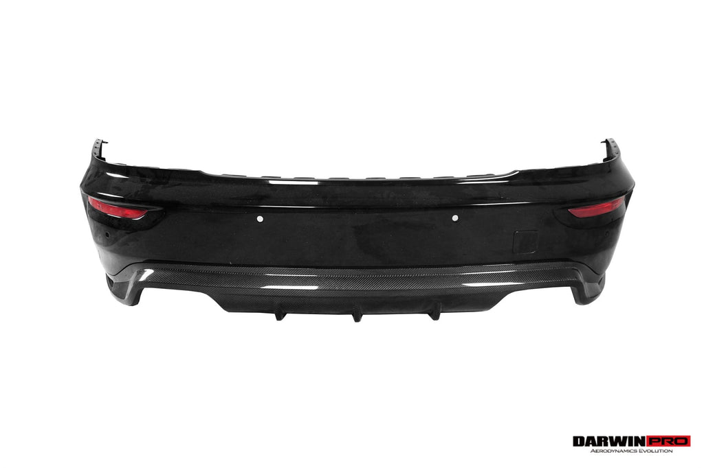 DarwinPRO 2016-2020 Rolls-Royce Wraith & Dawn BKSS Style Partial Carbon Fiber Rear Bumper - DarwinPRO Aerodynamics
