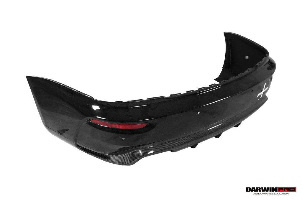 DarwinPRO 2016-2020 Rolls-Royce Wraith & Dawn BKSS Style Partial Carbon Fiber Rear Bumper - DarwinPRO Aerodynamics