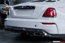 Load image into Gallery viewer, DarwinPRO 2016-2020 Rolls-Royce Wraith &amp; Dawn BKSS Style Partial Carbon Fiber Rear Bumper - DarwinPRO Aerodynamics