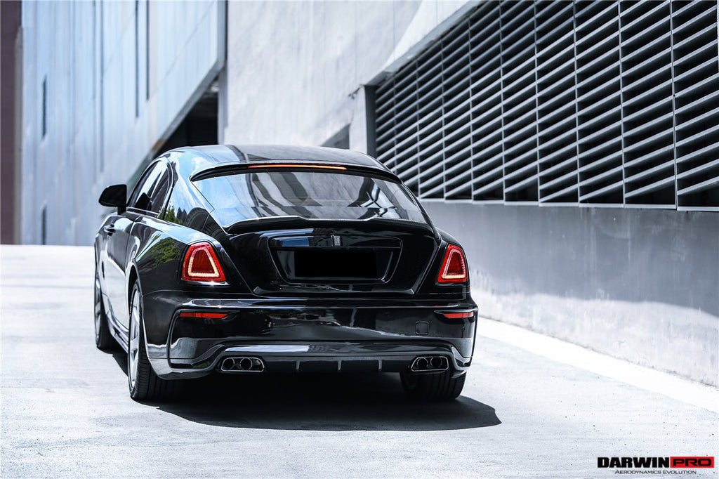 DarwinPRO 2016-2020 Rolls-Royce Wraith BKSS Style Carbon Fiber Trunk Spoiler - DarwinPRO Aerodynamics