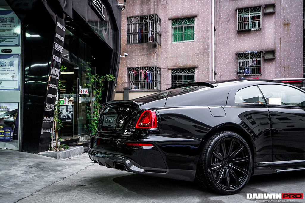 DarwinPRO 2016-2020 Rolls-Royce Wraith BKSSII Style Carbon Fiber Trunk Spoiler - DarwinPRO Aerodynamics