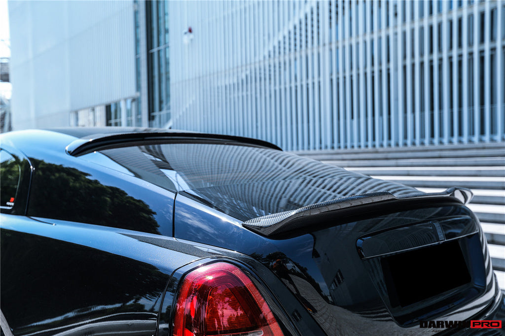 DarwinPRO 2016-2020 Rolls-Royce Wraith BKSS Style Carbon Fiber Trunk Spoiler - DarwinPRO Aerodynamics