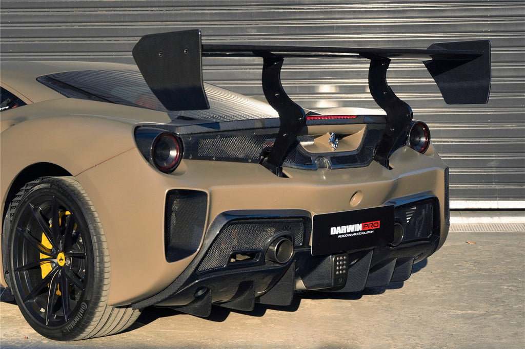 DarwinPRO 2015-2020 Ferrari 488 GTB & Spider Challenge Evo Modena Style Wing