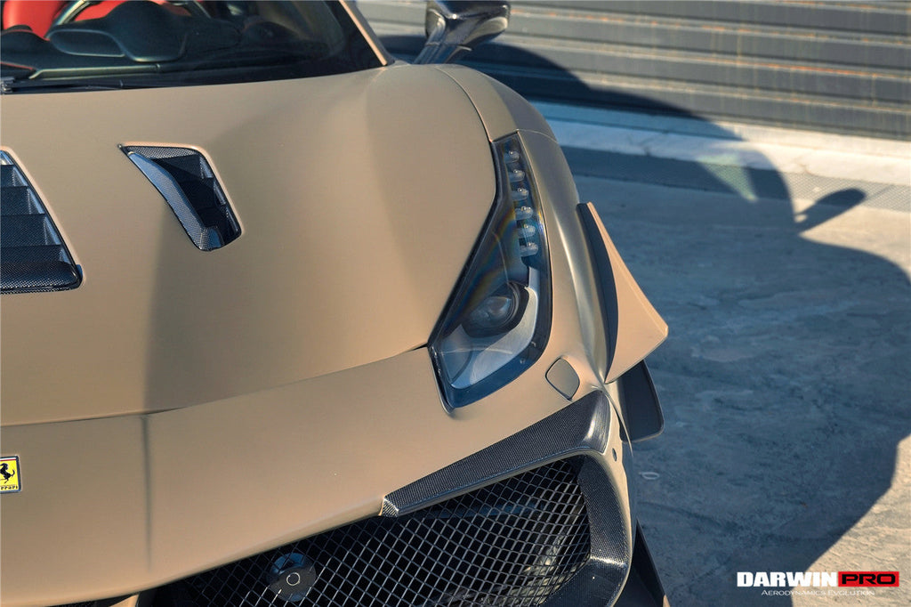 DarwinPRO 2015-2020 Ferrari 488 GTB & Spider Challenge Evo Modena Style Hood