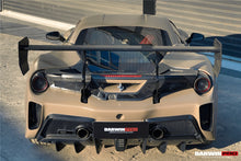 Load image into Gallery viewer, DarwinPRO 2015-2020 Ferrari 488 GTB Challenge Evo Modena Style Rear Bumper With Deck Lid Wing &amp; Diffuser