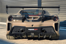 Load image into Gallery viewer, DarwinPRO 2015-2020 Ferrari 488 GTB Challenge Evo Modena Style Rear Bumper With Deck Lid Wing &amp; Diffuser