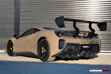 Load image into Gallery viewer, DarwinPRO 2015-2020 Ferrari 488 GTB Challenge Evo Modena Style Rear Bumper With Deck Lid Wing &amp; Diffuser