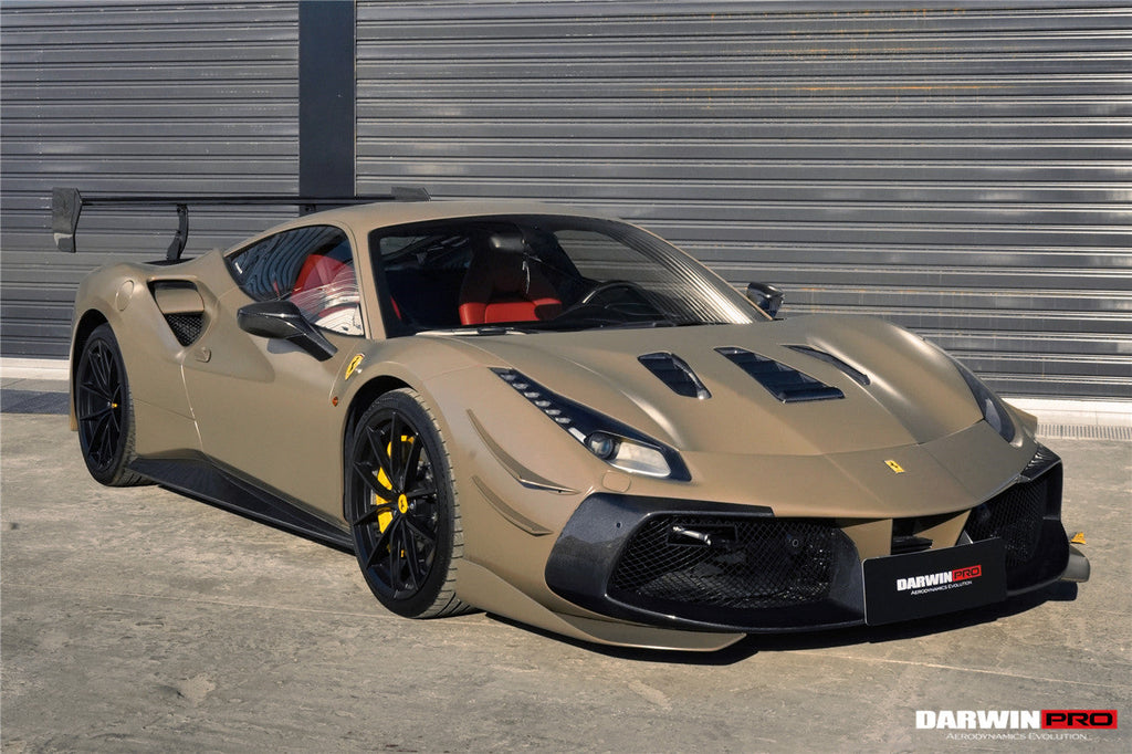 DarwinPRO 2015-2020 Ferrari 488 GTB & Spider Challenge Evo Modena Style Hood