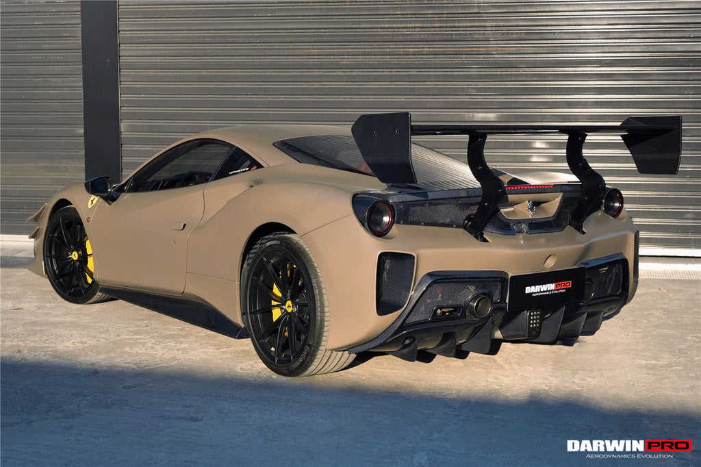 DarwinPRO 2015-2020 Ferrari 488 GTB & Spider Challenge Evo Modena Style Side Skirts