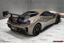 Load image into Gallery viewer, DarwinPRO 2015-2020 Ferrari 488 GTB Challenge Evo Modena Style Rear Bumper With Deck Lid Wing &amp; Diffuser