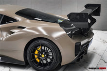 Load image into Gallery viewer, DarwinPRO 2015-2020 Ferrari 488 GTB Challenge Evo Modena Style Rear Bumper With Deck Lid Wing &amp; Diffuser &amp; Wing