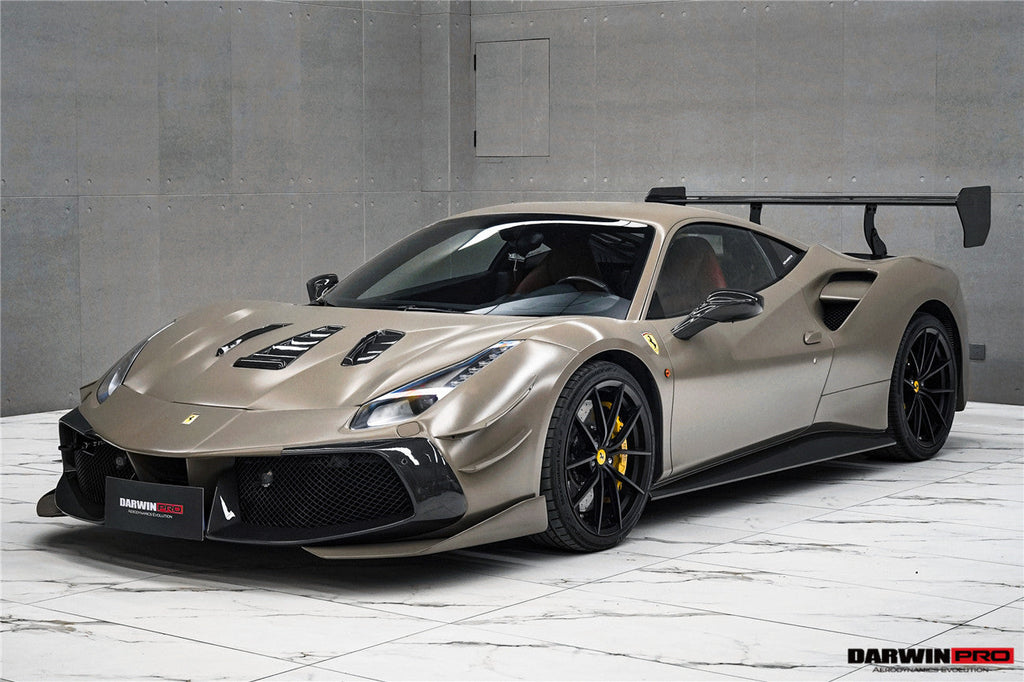 DarwinPRO 2015-2020 Ferrari 488 GTB & Spider Challenge Evo Modena Style Hood