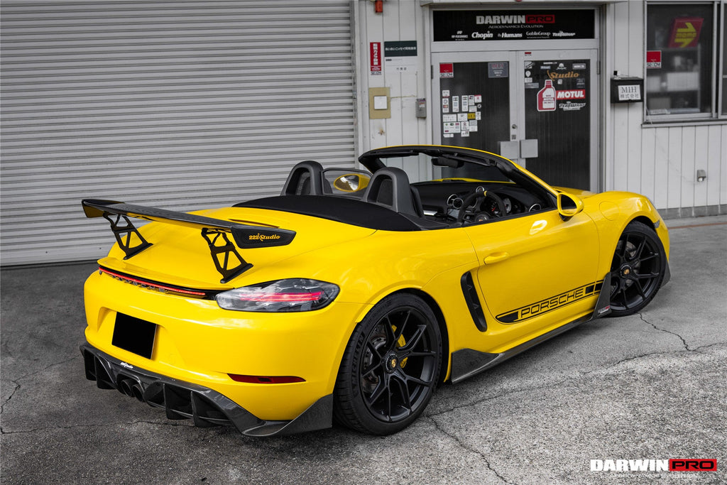 DarwinPRO 2021-2025 Porsche 718 Cayman & Boxster Stuttmate Part Carbon Fiber Full Body Kit