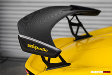 Load image into Gallery viewer, DarwinPRO 2016-2024 Porsche 718 Cayman &amp; Boxster BKSS Style Carbon Fiber Trunk Spoiler - DarwinPRO Aerodynamics