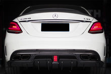 Load image into Gallery viewer, 2015-2021 Mercedes Benz W205 C63 S AMG Sedan IMP Performance Carbon Fiber Rear Diffuser with Caps