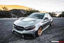 Load image into Gallery viewer, 2015-2021 Mercedes Benz W205 C63 S AMG Sedan IMP Performance Partial Carbon Fiber front bumper - DarwinPRO Aerodynamics