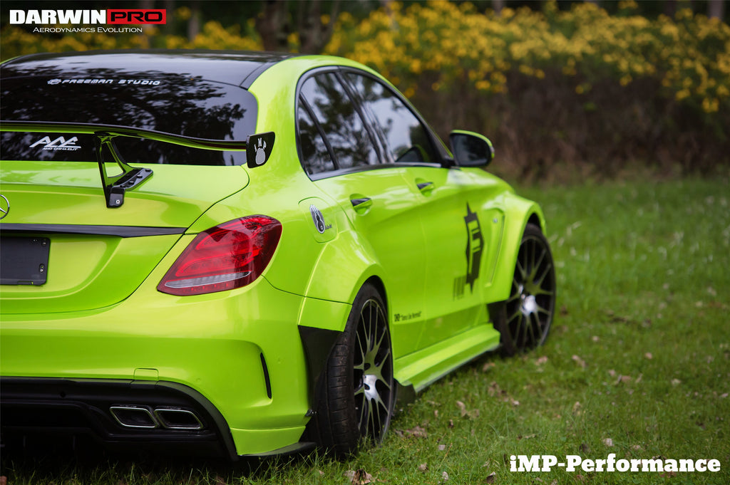 2015-2021 Mercedes Benz C-Class W205 Sedan IMP Performance Carbon Fiber Trunk Spoiler - DarwinPRO Aerodynamics