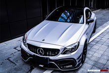 Load image into Gallery viewer, 2015-2021 Mercedes Benz W205 C63 C63S AMG Coupe IMP Performance Partial Carbon Fiber Front Bumper With Grille &amp; Canards - DarwinPRO Aerodynamics
