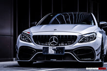 Load image into Gallery viewer, 2015-2021 Mercedes Benz W205 C63 C63S AMG Coupe IMP Performance Partial Carbon Fiber Front Bumper With Canards