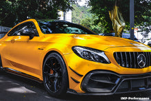 Load image into Gallery viewer, 2015-2021 Mercedes Benz W205 C63 C63S AMG Coupe IMP Performance Partial Carbon Fiber Front Bumper With Grille &amp; Canards - DarwinPRO Aerodynamics