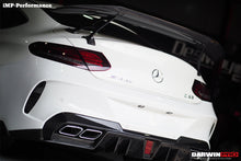 Load image into Gallery viewer, 2015-2018 Mercedes Benz C-Class Coupe IMP Performance Partial Carbon Fiber Rear Bumper - DarwinPRO Aerodynamics