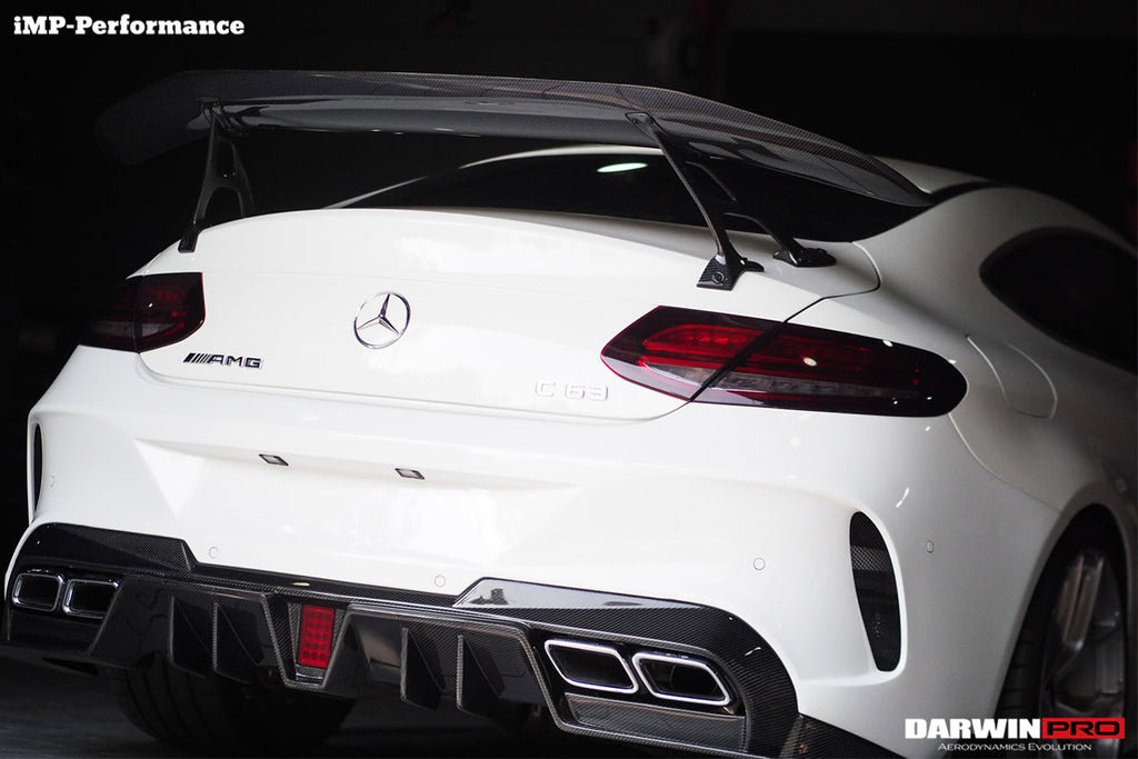 2015-2021 Mercedes Benz C-Class W205 Coupe IMP Performance Carbon Fiber Trunk Spoiler - DarwinPRO Aerodynamics
