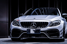 Load image into Gallery viewer, 2015-2021 Mercedes Benz W205 C63 C63S AMG Coupe IMP Performance Partial Carbon Fiber Front Bumper With Canards