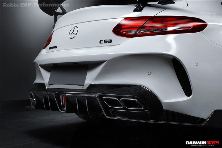2015-2018 Mercedes Benz W205 C63 & S AMG Coupe IMP Performance Partial Carbon Fiber Full Body Kit - DarwinPRO Aerodynamics