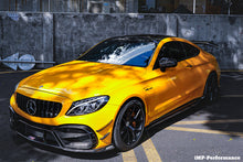 Load image into Gallery viewer, 2015-2021 Mercedes Benz W205 C63 C63S AMG Coupe IMP Performance Partial Carbon Fiber Front Bumper With Grille &amp; Canards - DarwinPRO Aerodynamics
