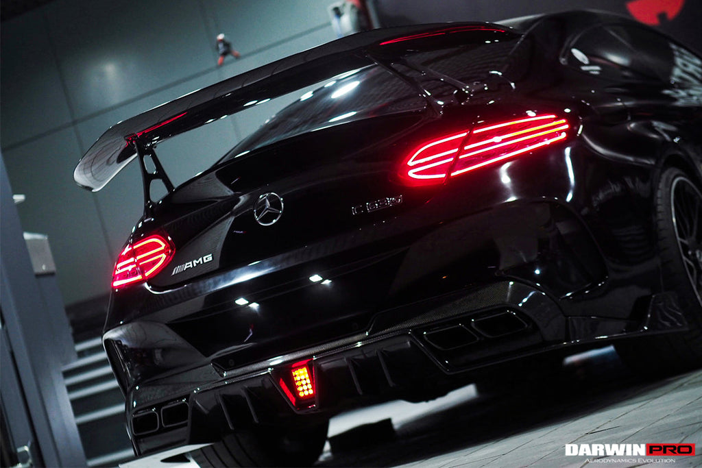 2015-2021 Mercedes Benz C-Class W205 Coupe IMP Performance Carbon Fiber Trunk Spoiler - DarwinPRO Aerodynamics