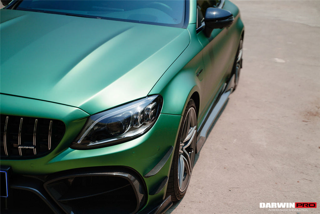 2015-2018 Mercedes Benz W205 C63 & S AMG Coupe IMP Performance Partial Carbon Fiber Full Body Kit - DarwinPRO Aerodynamics