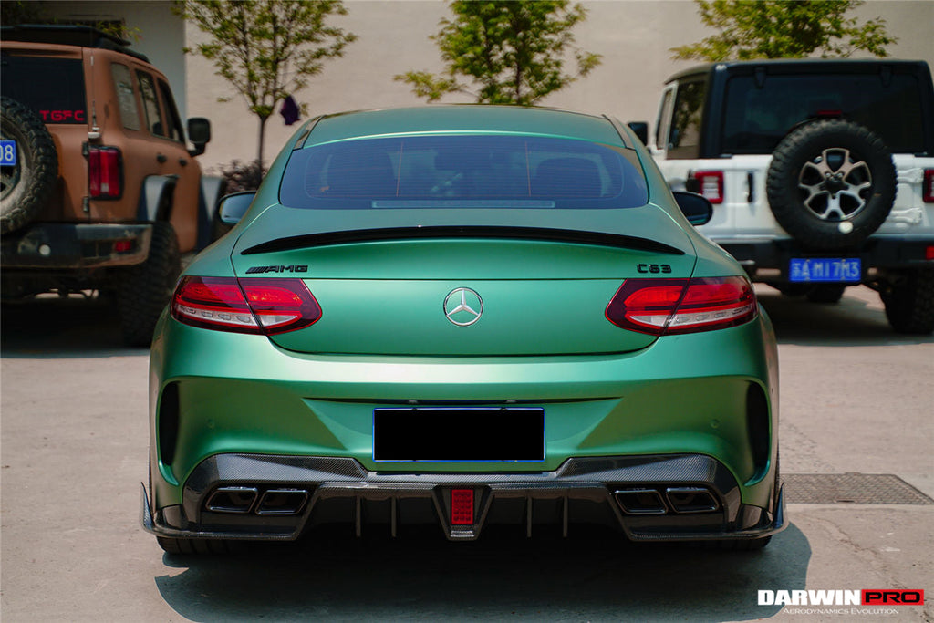 2015-2018 Mercedes Benz W205 C63 & S AMG Coupe IMP Performance Partial Carbon Fiber Full Body Kit - DarwinPRO Aerodynamics