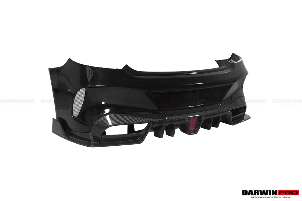 2015-2018 Mercedes Benz W205 C63 & S AMG Coupe IMP Performance Partial Carbon Fiber Full Body Kit - DarwinPRO Aerodynamics