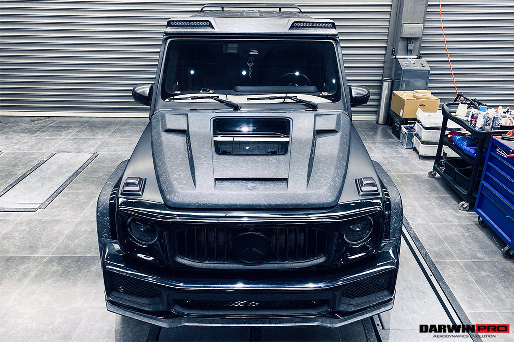 2019-2025 Mercedes Benz W464 W465 G-Class G Wagon G500 & G550 & G63AMG IMP Performance Front Roof Spoiler
