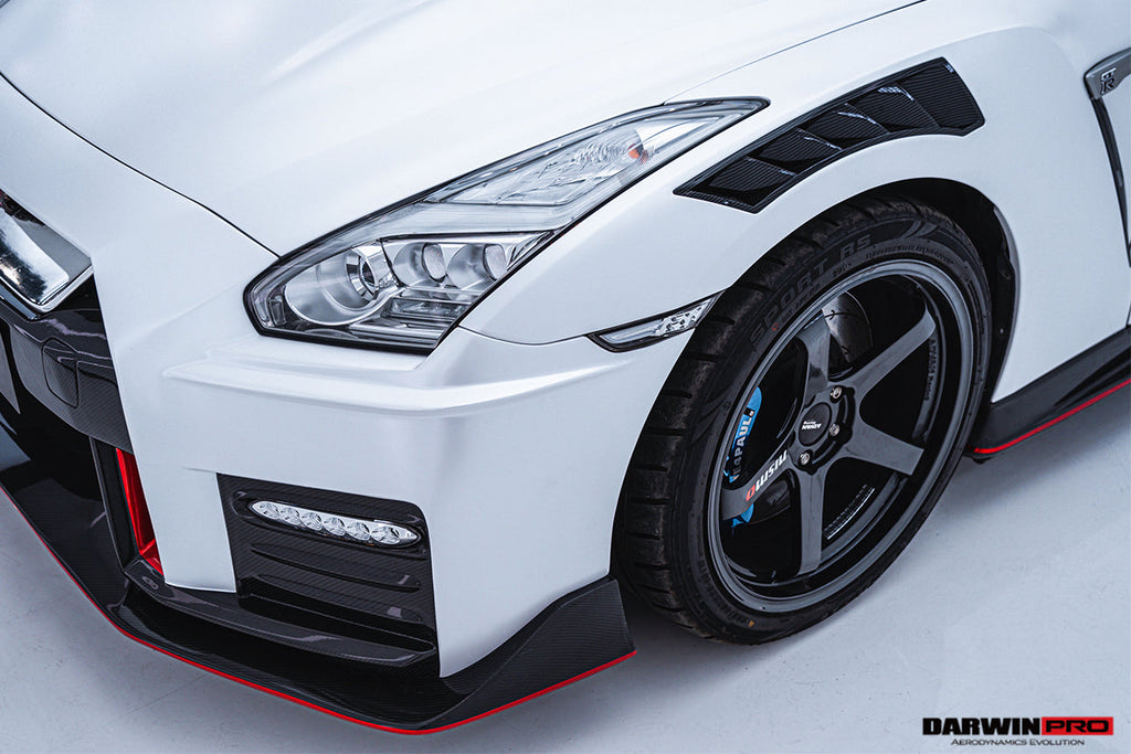 2008-2022 Nissan GTR R35 CBA DBA EBA NSM Style Partial Carbon Fiber Fender