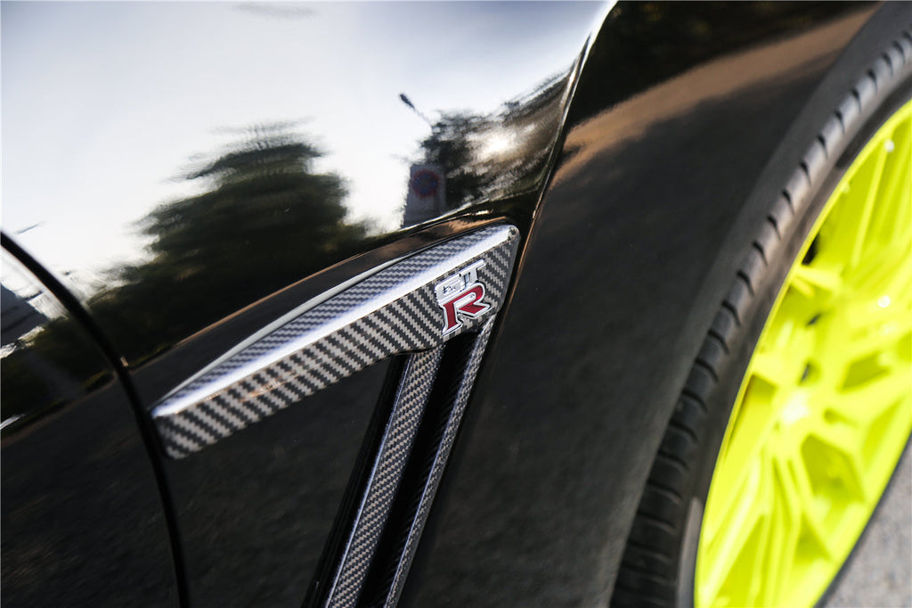 2008-2022 Nissan GTR R35 CBA DBA EBA Carbon Fiber Fender Vents