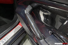 Load image into Gallery viewer, 2015-2020 Ferrari 488 GTB &amp; Spider Carbon Fiber Door Handle Interior