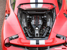 Load image into Gallery viewer, 2015-2020 Ferrari 488 GTB &amp; Spider Dry Carbon Fiber Engine Cover Replacement - DarwinPRO Aerodynamics