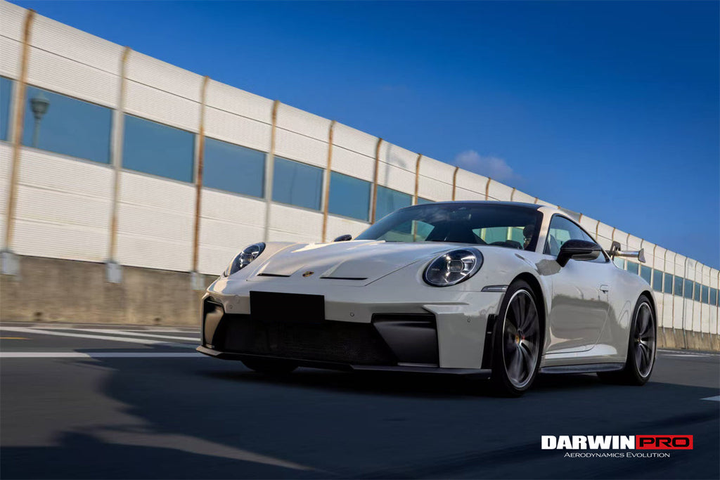 DarwinPRO 2019-2024 Porsche 911 992.1 Carrera & S & 4 & 4S & Targa & Cabriolet Convert 992.2 Facelift GT3 Style Front Bumper