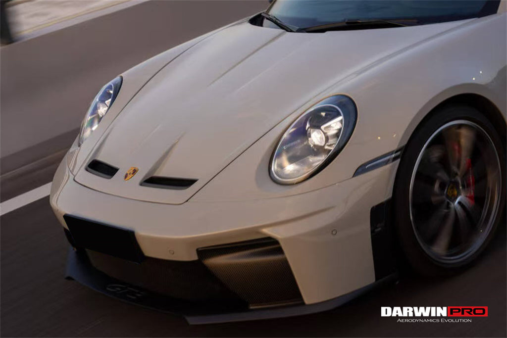 DarwinPRO 2019-2024 Porsche 911 992.1 Carrera & S & 4 & 4S & Targa & Turbo S Convert 992.2 Facelift GT3 Style Hood