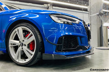 Load image into Gallery viewer, 2017-2020 Audi RS3 8V.2 Sedan And Sportback BKSS Style Carbon Fiber Front Canards