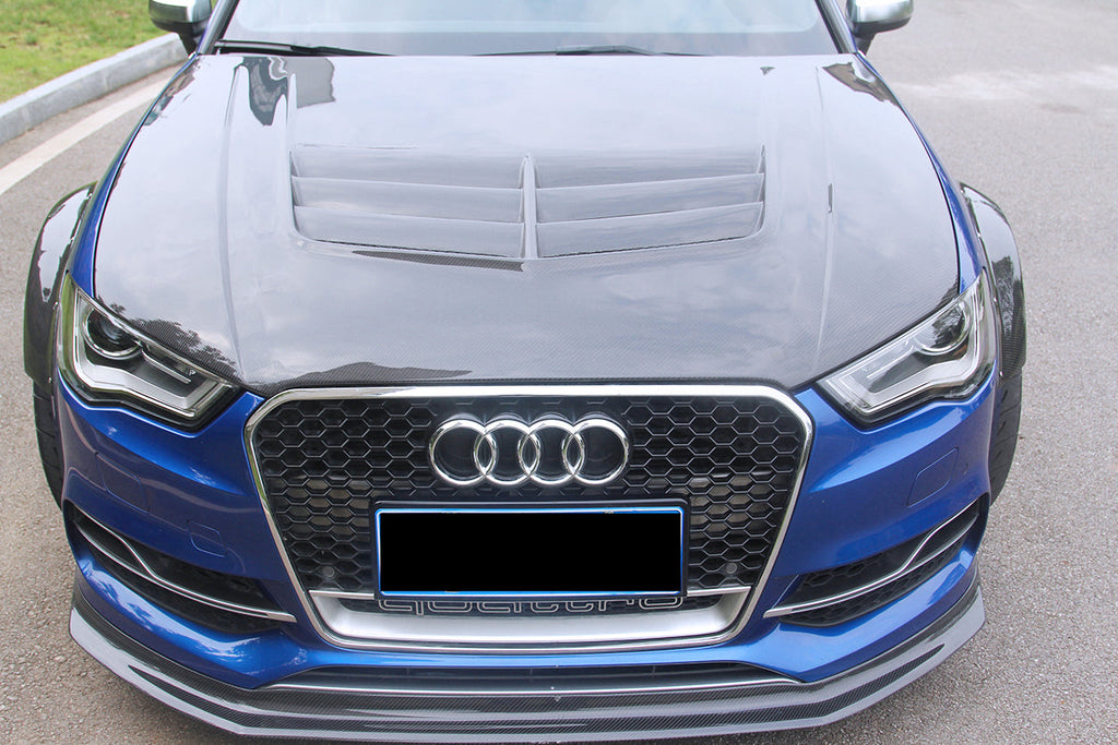 2013-2016 Audi S3 A3 Sline 8V.1 Sedan and Sportback BKSS Style Front Lip