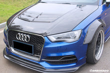 Load image into Gallery viewer, 2013-2016 Audi S3 A3 Sline 8V.1 Sedan and Sportback BKSS Style Front Lip