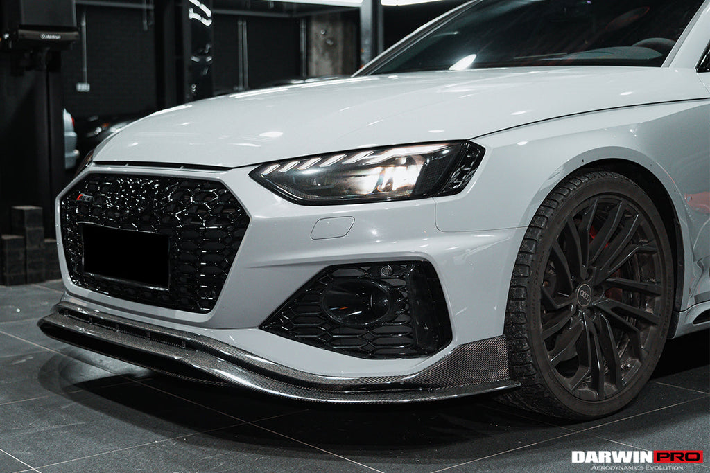 DarwinPRO 2020-2024 Audi RS4 B9.5 BKSS Style Carbon Fiber Front Lip