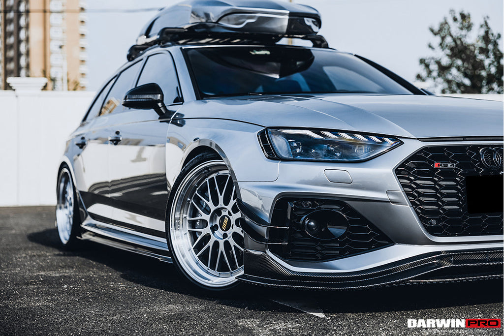 DarwinPRO 2020-2024 Audi RS4 B9.5 BKSS Style Carbon Fiber Front Lip