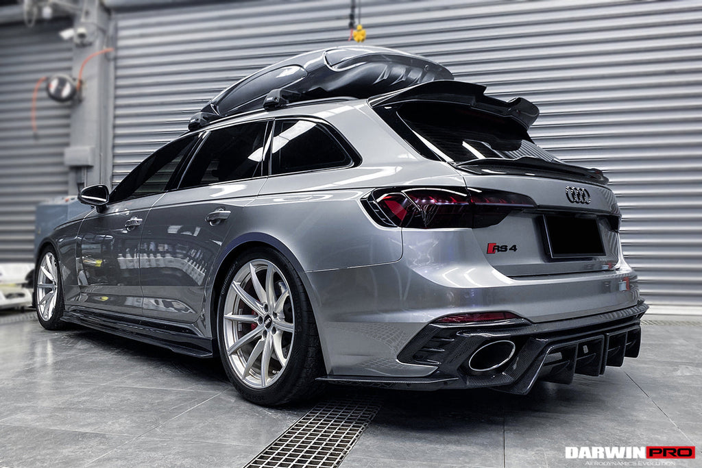 2017-2024 Audi RS4 B9 B9.5 & S4 B9 B9.5 BKSS Style Rear Decklid Spoiler