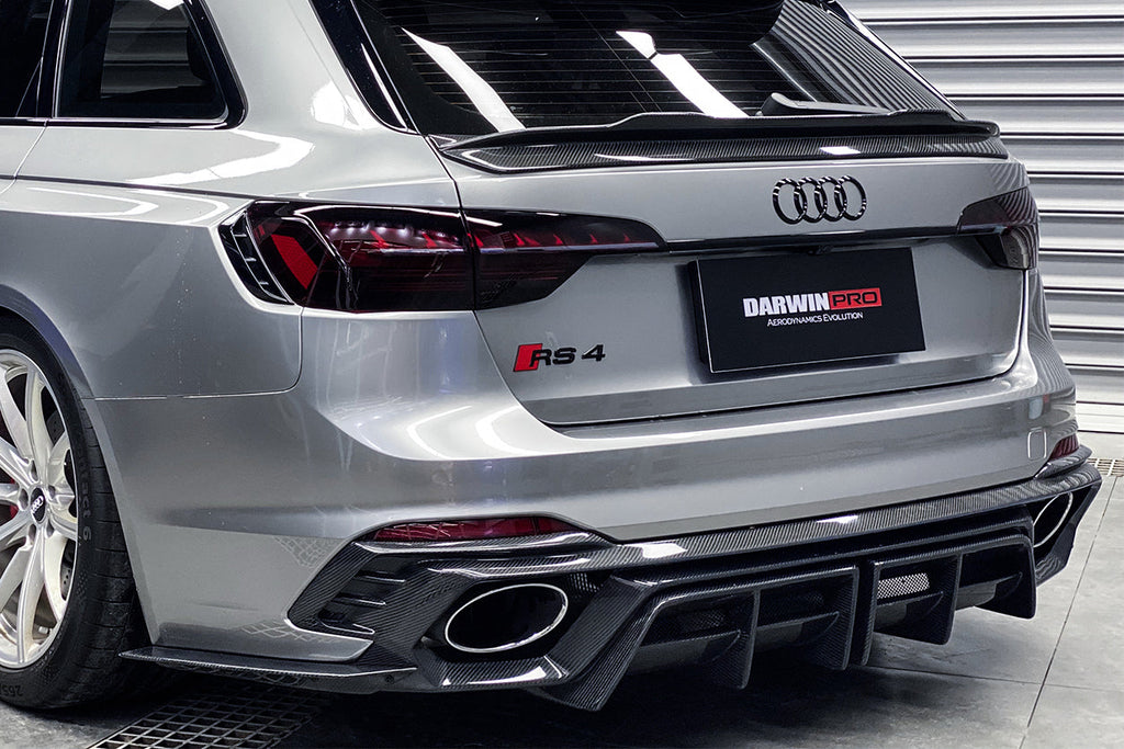 2017-2024 Audi RS4 B9 B9.5 & S4 B9 B9.5 BKSS Style Rear Decklid Spoiler