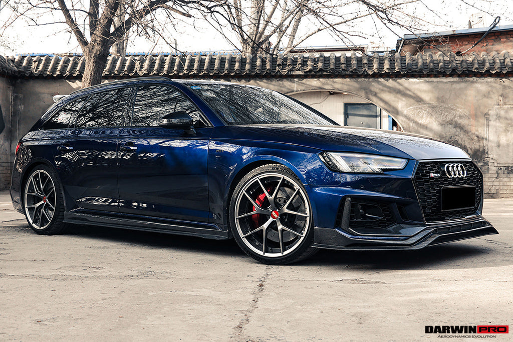 2017-2024 Audi RS4 B9 BKSS Style Side Skirts Under Board