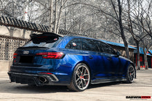 Load image into Gallery viewer, 2017-2024 Audi RS4 B9 BKSS Style Rear Diffuser with Winglets