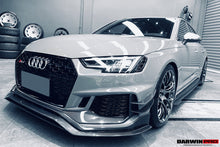 Load image into Gallery viewer, DarwinPRO 2017-2019 Audi RS4 B9 BKSS Style Front Canards